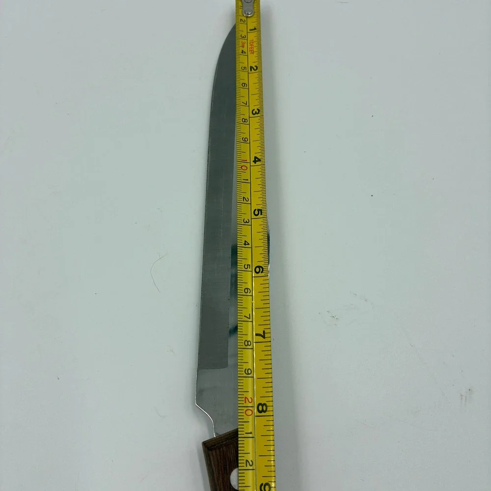 Vintage Emperor Steel Japan Stainless Steel Kitchen Knives‎ Set of 2 Wood Handle